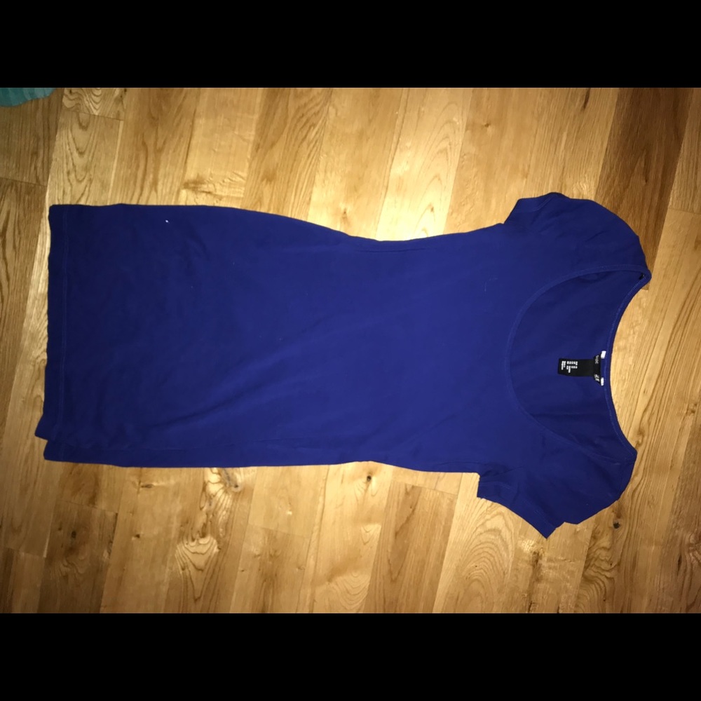 XS H&M bodycon dress in Royal Blue🦋